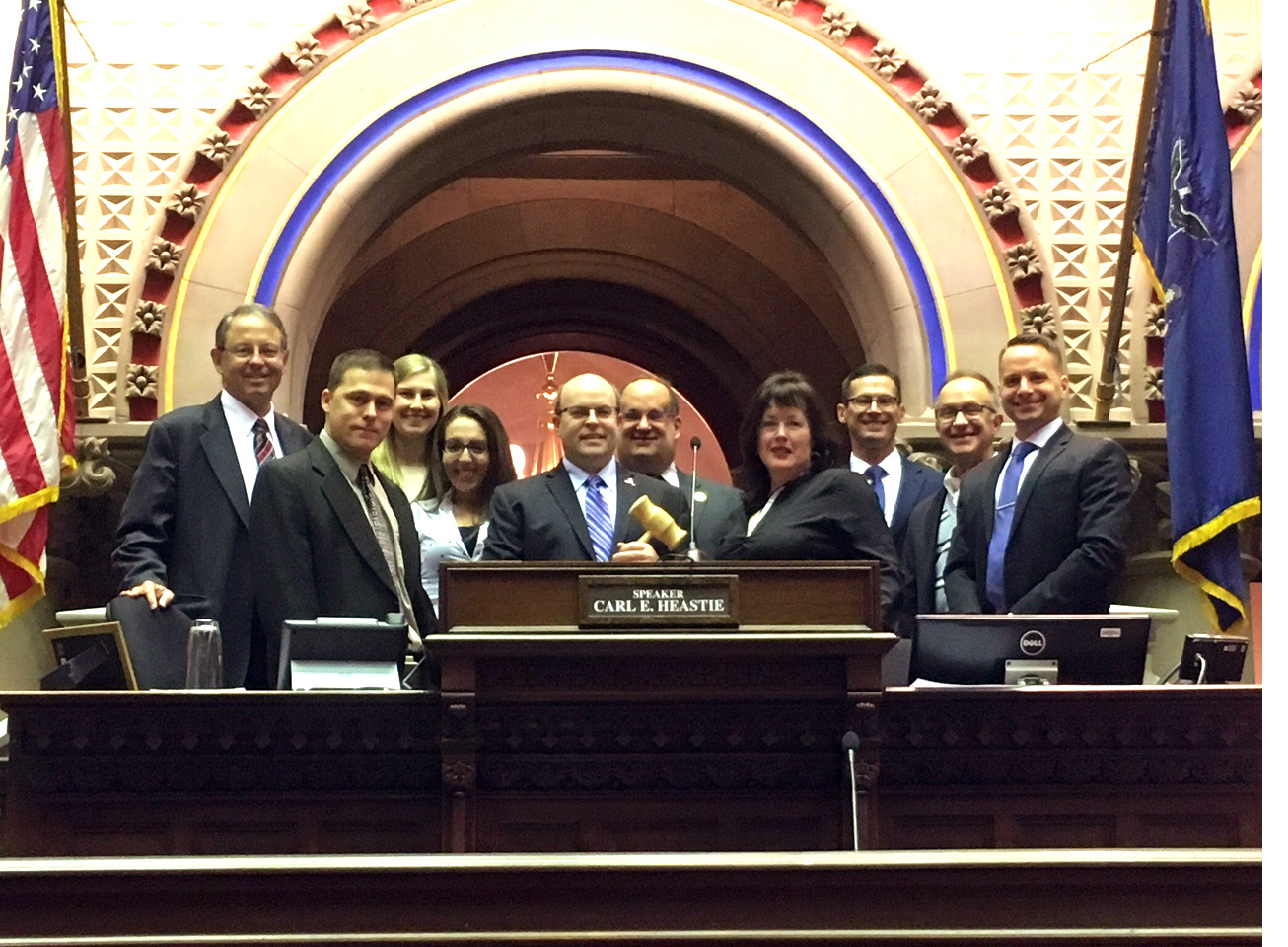 New York State Society of PAs Lobby Day 2018