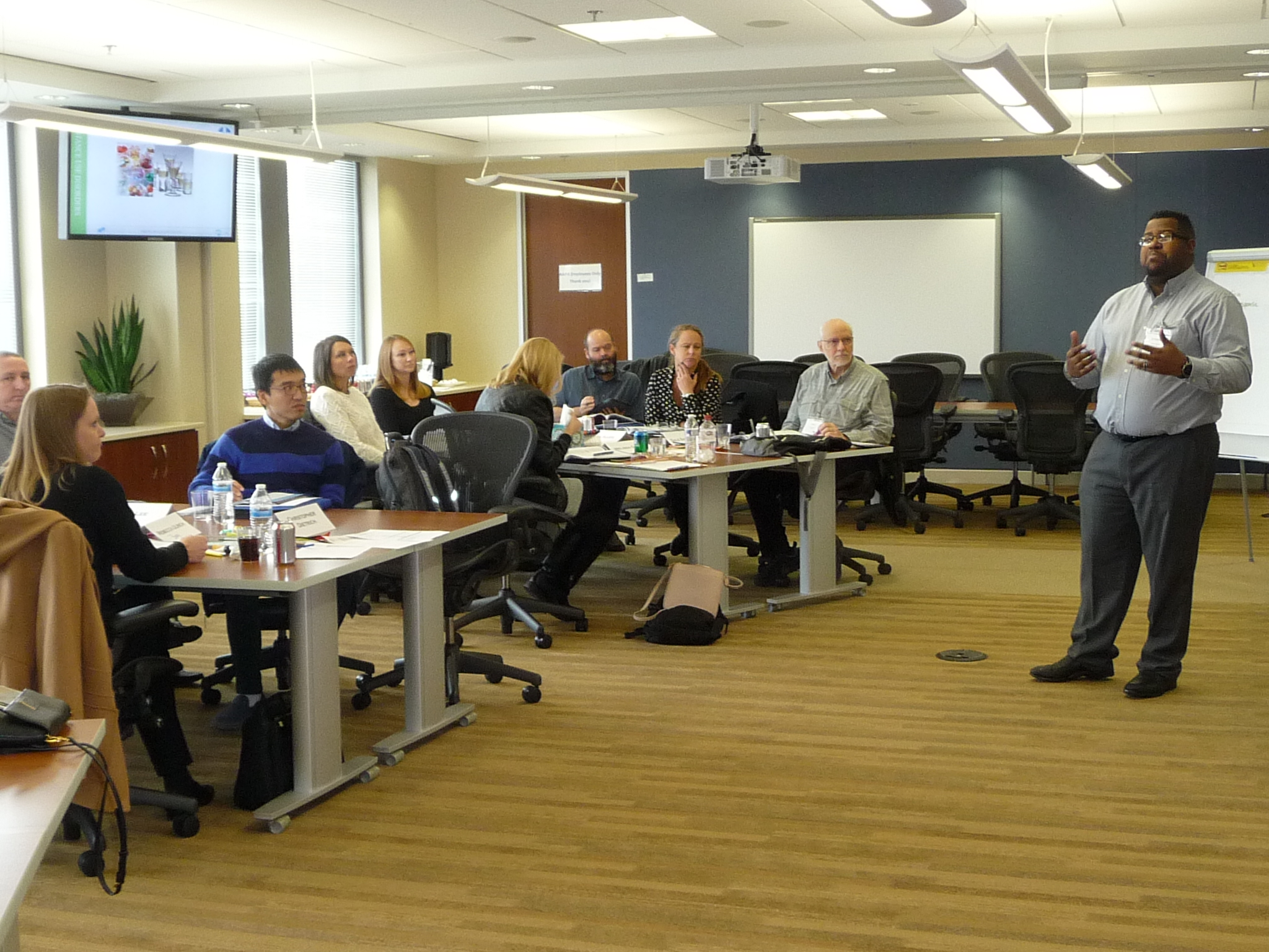Lee in attendance of the three day MHFA instructor training