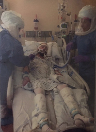 PA Preston Gorman getting treated for the Ebola virus