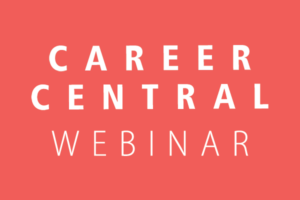 Career Central Webinars