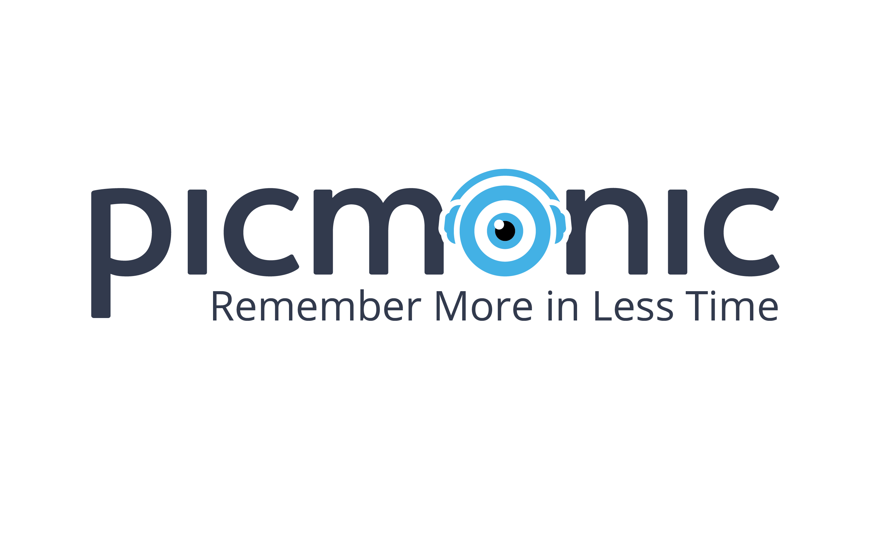 Picmonic logo blue eye
