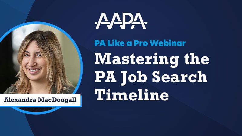 PA Like a Pro Webinar Series thumbnail